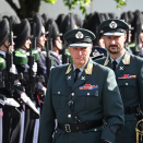 27. august: Kronprins Haakon er til stede når Kongen avduker det nye veteranmonumentet på Akershus festning. Sven Gj. Gjeruldsen, Det kongelige hoff